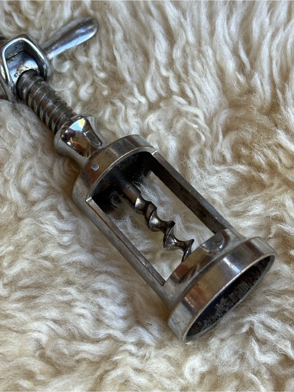 Vintage solid metal